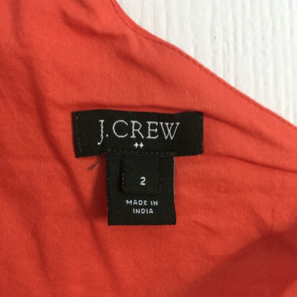 Coral One-shoulder J. Crew Cocktail Dress - Picture 3 of 3